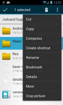 OI File Manager android App screenshot 1