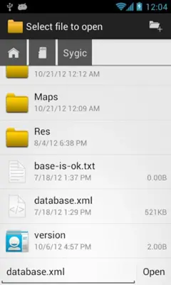 OI File Manager android App screenshot 2